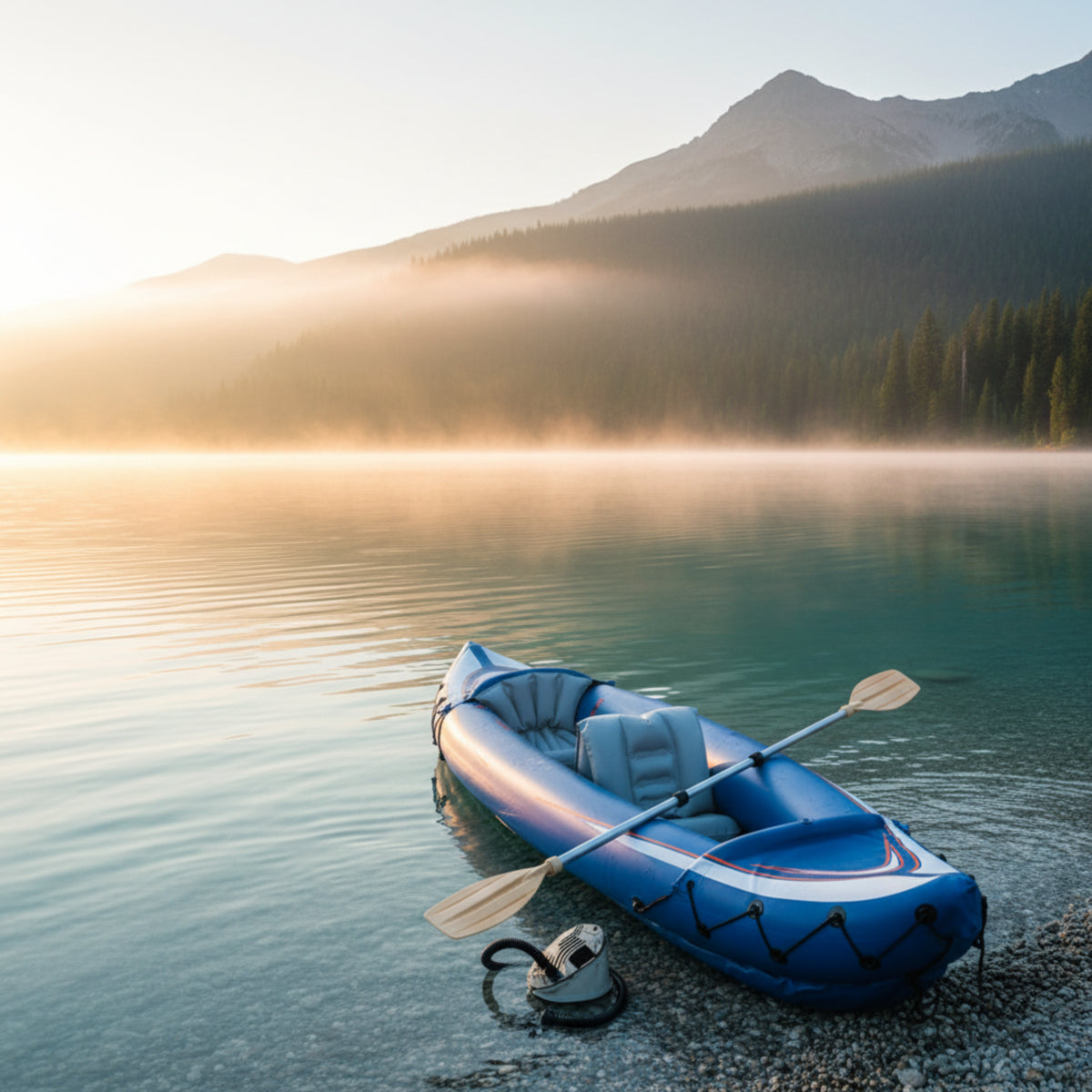 2-Person Kayak W/ Pump and Oars — product view 2